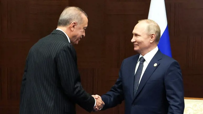 Эрдоган выразил благодарность России за помощь в ликвидации последствий землетрясения