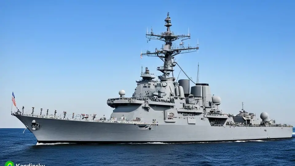Военный корабль США нарушил границу Китая